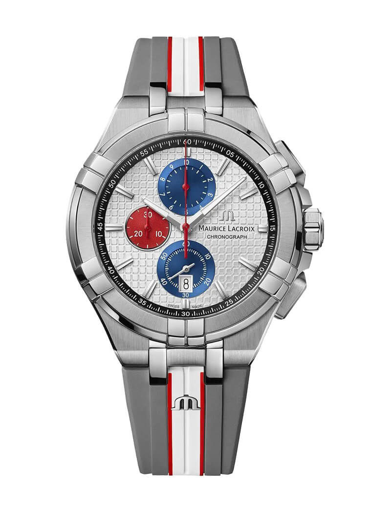  Maurıce Lacroıx Aıkon Chronograph Quartz Specıal Edıtıon Mahındra Racıng