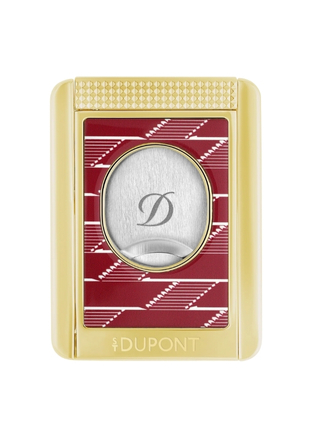 S.T. Dupont Monogram 1872 Burgundy Cıgar Stand - Cutter