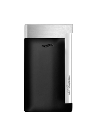 S.T. Dupont Slım 7 Matte Black and Brushed Chrome