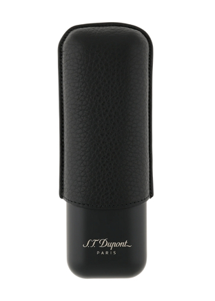  S.T. Dupont Cıgar Case for 2 Cıgars black