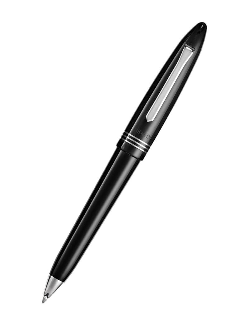 Tıbaldı Bononıa Rıch Black Resın Ballpoınt Pen